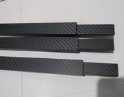 Customized high stiff firm twill matte  carbon fiber square pipe Rectanglar tube