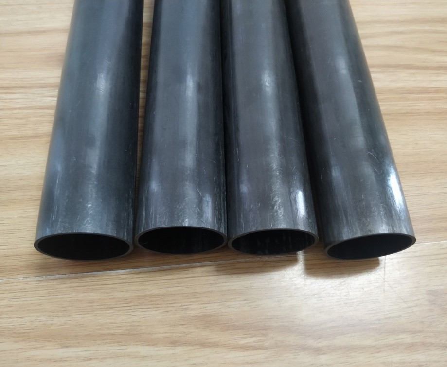 39mm diameter pull winding carbon fiber tube with pultrusion& wound