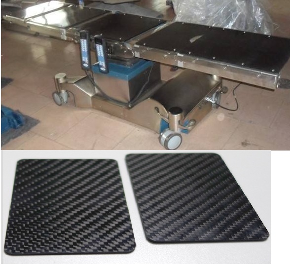 Custom Medical device carbon fiber plates sheet for Xray carbon fiber
