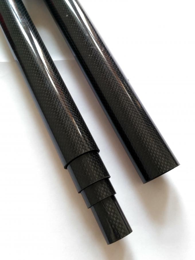 50mm 40mm 36mm diameter carbon fiber bike frames tube can be customized