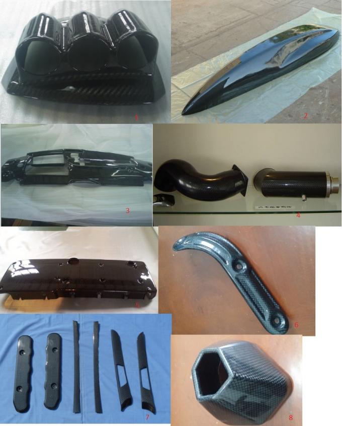 different size /shape carbon fiber car parts carbon fiber car