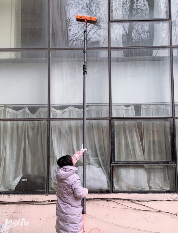 carbon fibre telescopic tube pole carbon fiber reach and wash pole long window cleaning pole