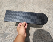 3K twill matte 1mm thickness high stiff carbon fiber rectangular round box/house