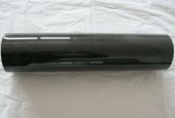 Good looking Carbon fiber exhaust pipe can bearing temperature 120℃,150℃，180℃ size 100*97mm can be OEM