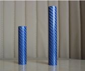 Colorful carbon fiber tubes  blue& yellow&red carbon fiber tube