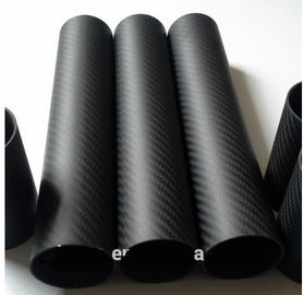 matte surface  carbon fiber tubes pipes poles for motor exhaust muffler  pipe