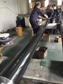 carbon fiber roller for high speed cross lapper lapping machine  papermaking equipments diameter 255mm