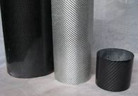 big large diameter 500mm  3K twill glossy carbon fiber tube pople pipe cfrp for telescope tube decorate tube
