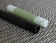 Screwed chamfered carbon fiber tube rod pole for connect aluminum/metal cap factory price