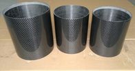 175mm/150mm/100mm/98mm diameter carbon fiber tube high glossy/semi-glossy surface 3K plain twill carbon fiber tube rod
