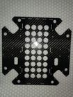 CNC carbon fiber plate board sheet  with 3K twill /3K plain surface thickness 1mm 2mm 3mm