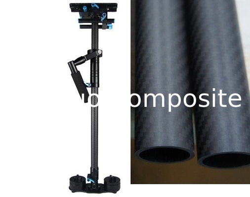 42mm 38mm 36mm 34mm twill diamond weave carbon fiber tube for camera tripod   carbon fiber camera poles