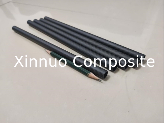 12mm 1/2 inch small diameter  3k twill weave carbon fiber tubing  for UAV drone