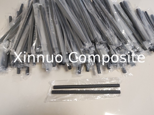 12mm 1/2 inch small diameter  3k twill weave carbon fiber tubing  for UAV drone