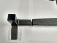 carbon fiber square /rectangle /oblong/quadrate tube  for building frame  with carbon fiber connectors/joints