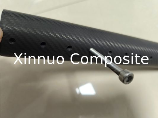 Can you tap screw holes or dill thread holes on the carbon fiber tubes directly