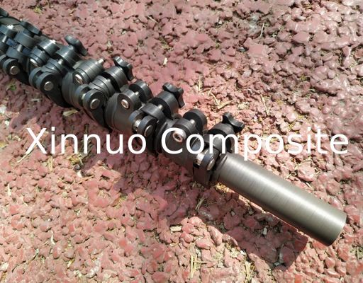 18m 60ft length high stiffness carbon fiber telescopic pole made in China
