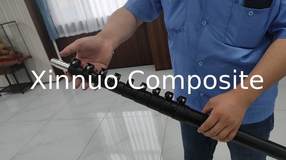 high strength anti-spin carbon fiber telescopic tubes make to order