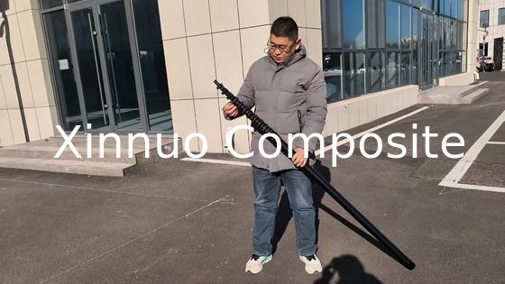 high stiff carbon fiber painting extension poles make to order