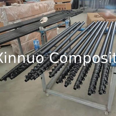 high stiff carbon fiber painting extension poles make to order