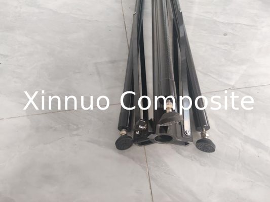 15m 50ft high stiff telescoping tripod pole carbon fiber camera poles