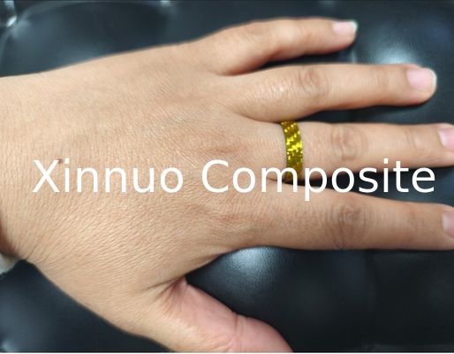 Different Size good looking Colorful Carbon Fiber Ring Tubes for jewelry