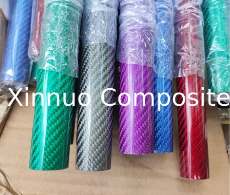 Different Size good looking Colorful Carbon Fiber Ring Tubes for jewelry