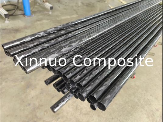 40mm 50mm 60mm diameter wet wound filament wound carbon fiber tubes