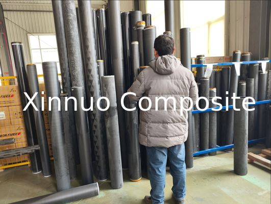 2m 3m 4m 5m 6m different length carbon fiber filament wound tubes