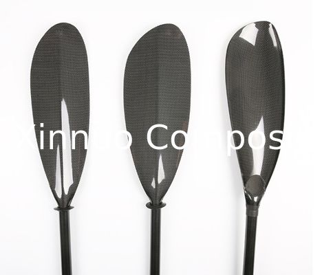 Water sports Carbon Fiber Kayak Paddles  adjustable length competition paddles