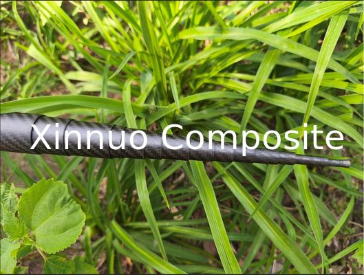 3K twill& 3K plain high stiffness carbon  fiber composite folding pole  made in China