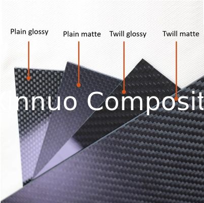 3K twill 3K plain glossy/matte surface carbon fiber sheet 4*8 feet
