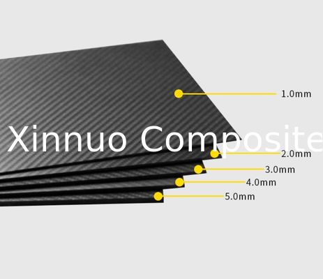 China manufacture Twill Plain 1.2m*2.4m carbon fiber sheet for sale