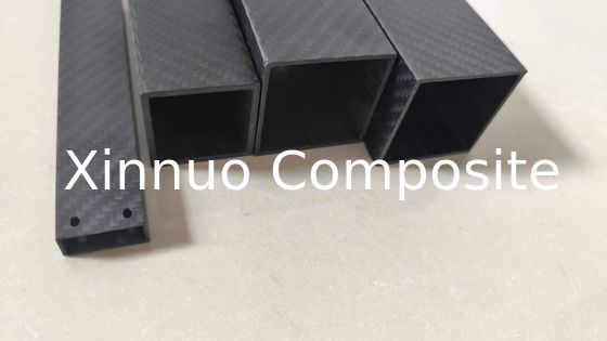 China manufacture 20/25/30/40/50mm carbon fiber square tube carbon rectangular tubing