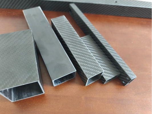 3K twill high strength square carbon fiber tube made in China