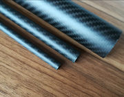 different diameter matte 3K twill weave carbon fiber tube  can be OEM