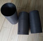 153mmOD*150mm ID*300 mm length milled  sanded carbon fibre tubes for motor light lamp tail pipes