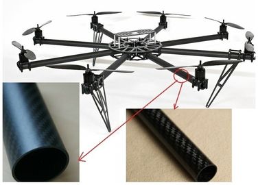 motri-rotor rc plane carbon fiber tube  heat resistant carbon fiber tube