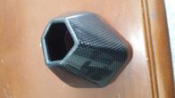 light weight different shape carbon fiber exhaust tube with factory price