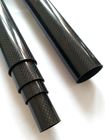 carbon fiber heating tube  carbon fiber telescopic tube 50mm 70mm 100mm