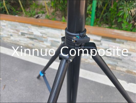 12m 40ft 15m 50ft 18m 60ft carbon telescopic pole with tripod  for photography