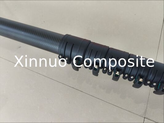 China High Stiffness 20m 65FT Carbon Fiber Telescopic Window Cleaning Pole