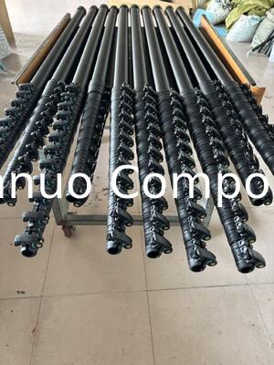 20ft  25ft high sturdy carbon fiber telescoping pole for  paint roller