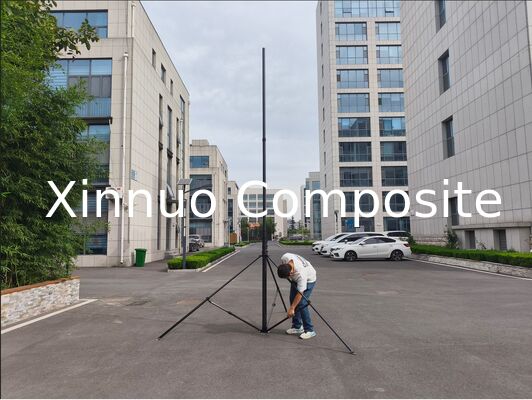 10m 12m carbon fiber tripod telescopic mast for camera carbon tripod pole