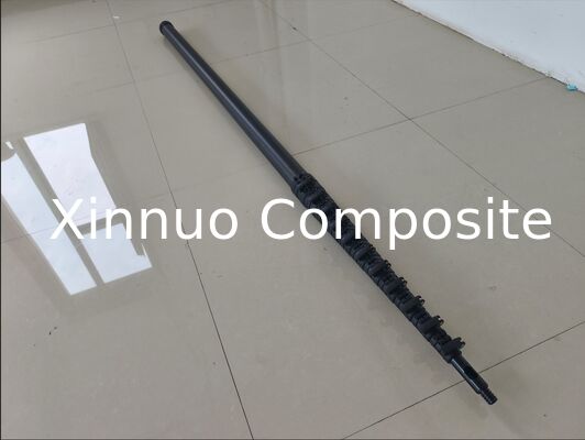 China heavy duty 21m 70ft  Carbon Fiber Telescopic Window Cleaning Pole