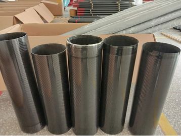 longer large diameter 110 mm  120 mm  150 mm 200 mm carbon fiber shaft tube tubing