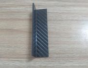 carbon fiber 90 degree sharp angle radius angle with 3K  2x3 twill carbon fiber