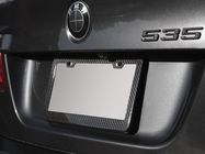 custom matte glossy carbon fiber licences  plate frame  for  motorcycle  automobile BMW Benz  Porsche
