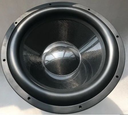 5 inch carbon fiber speaker cone  carbon  fibre loud speaker  subwoofer cone car audio woofer parts for music