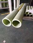 120mm diameter filament wound yellow green color glass fiber tube  pipe frp fiberglass tube  used for guard